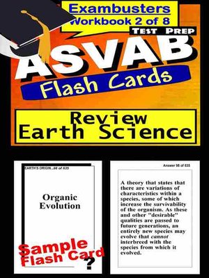 ASVAB Test Earth Science Review—Exambusters Flashcards—Workbook 2 of 8 - ebook